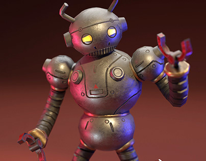 Retro Robot | Character Design