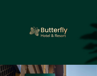 Butterfly Hotel Brand Identity Design