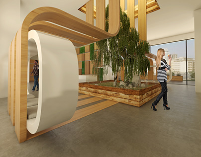 3D visualizations - Graduation Interior Project