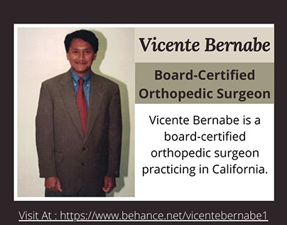 Vicente Bernabe - Board-Certified Orthopedic Surgeon