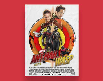 Ant-Man And The Wasp - Movie Poster Design