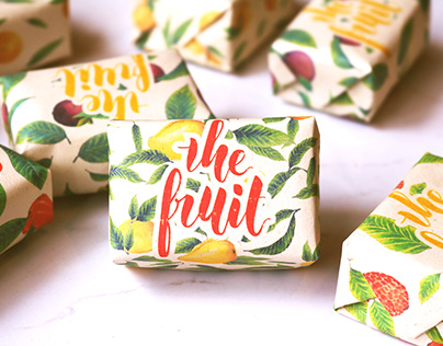 The Fruit - Natural Soap Bar Packaging