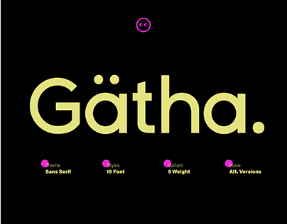 ZT Gatha - Free Typeface
