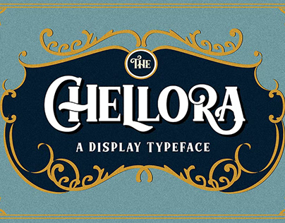 Free Chellora Typeface Font