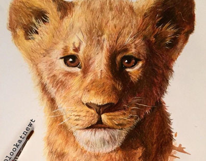 Realistic Artwork for sale - The Lion King