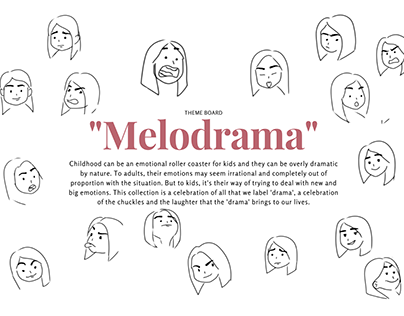 Project thumbnail - "Melodrama": A Kidswear Collection