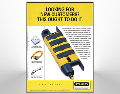 Stanley Magazine Ad: Graphic Design & Production