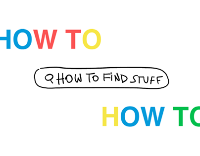 How To Find Stuff