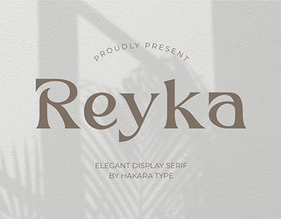Reyka - Stylish Display Serif