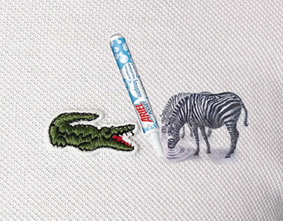 Ariel Pocket - Lacoste and zebras