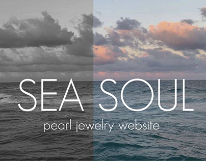 The concept of the pearl jewelry website