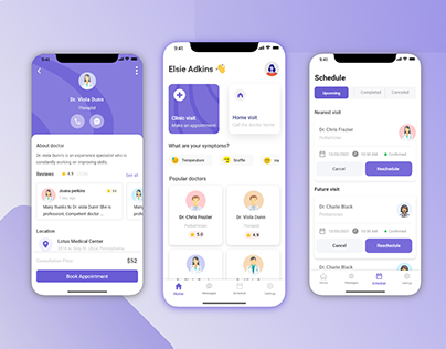 Doctor App || UI Design