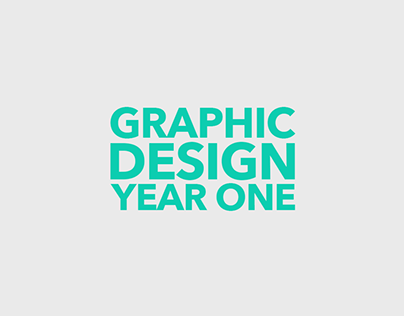 Graphics Design Course Year 1 Finals