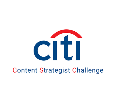Citi Content Strategist Challenge
