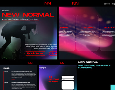 New Normal - Branding, Website & Marketing