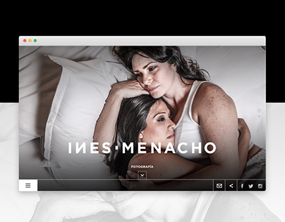 Inés Menacho Fotógrafa - Web Site Responsive