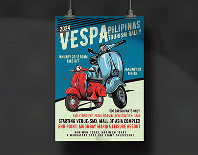 2024 Vespa Pilipinas Tourism Rally