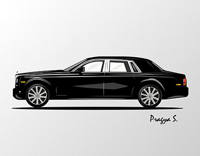 Rolls Royce Illustration