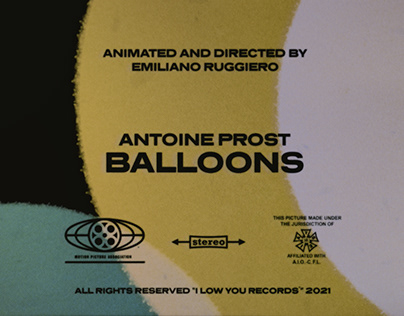 Antoine Prost - Balloons - Music video