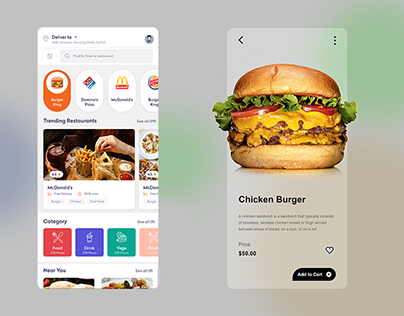 Food App UI / UX
