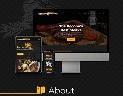Grill Restaurant Website Redesign