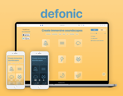 defonic app and web