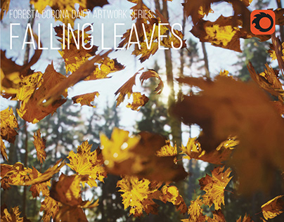 Corona Daily Artwork #13 - Falling Leaves
