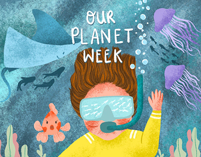 Our Planet Week 2023 | illustration for tree