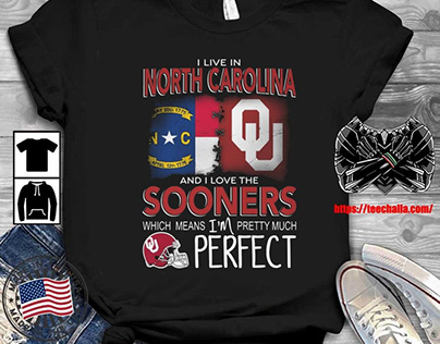 Oklahoma Sooners I Live In And I Love Much T-shirt