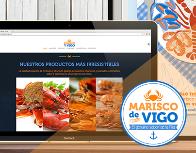 Marisco de Vigo · Web Design
