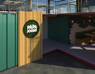 PAPA JOHNS EN CONTAINERS