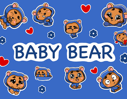 Sticker pack “ Baby Bear”