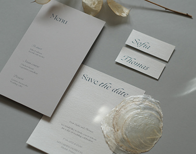 wedding stationery – website concept