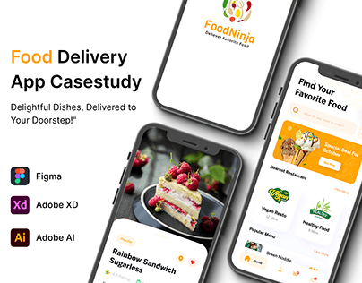 Project thumbnail - Food Delivery App Casestudy