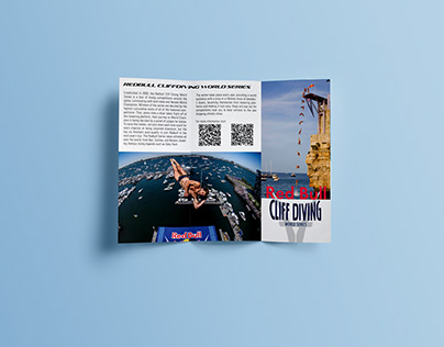 Brochure Project: Redbull Cliff Diving