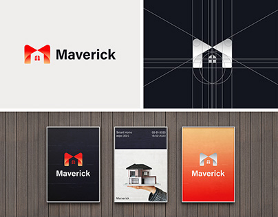 Maverick real estate Logo Design