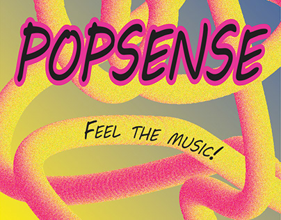 Постер для фестиваля поп-музыки