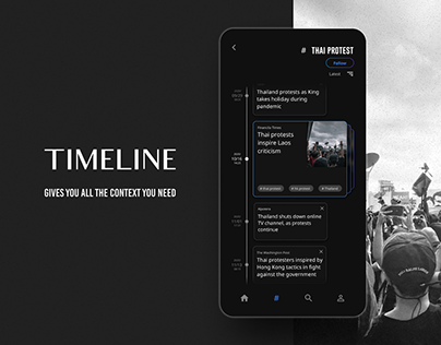 TIMELINE - News Mobile App