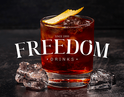 Identidade Visual | Freedom Drinks