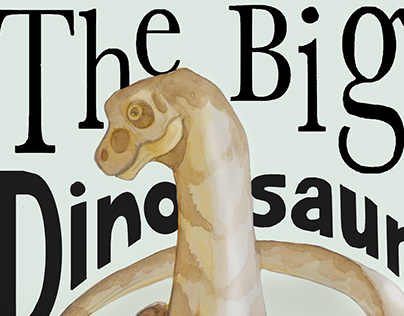 The Big Dinosaur Alphabet Book Cover
