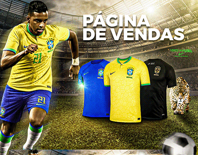Landing Page - Camisa Seleção Brasileira 2022/2023