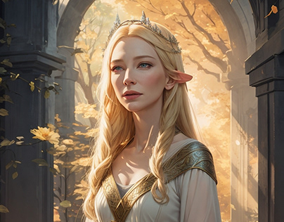 Galadriel from Lord of the Rings