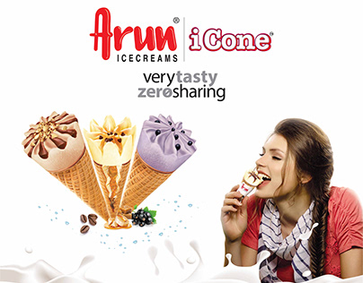 Various work for Arun icecreams