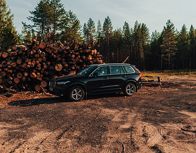 The trip to Karelia on Volvo XC90
