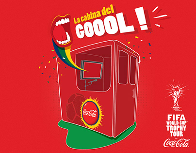 Coca-Cola / Trophy Tour－La cabina del gol