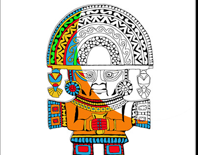 Coloring book - Mesoamerica