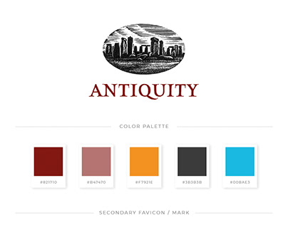 Antiquity Journal brand guidelines