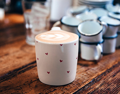 Design of coffee glasses and mugs
