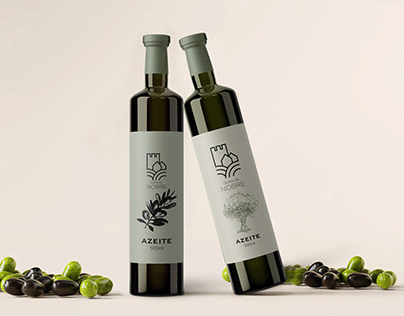Label Olive Bottle :: Quinta do Nobre