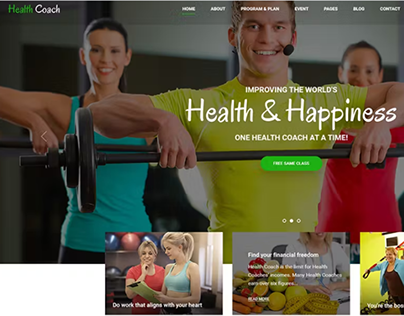 An Health Coach Website